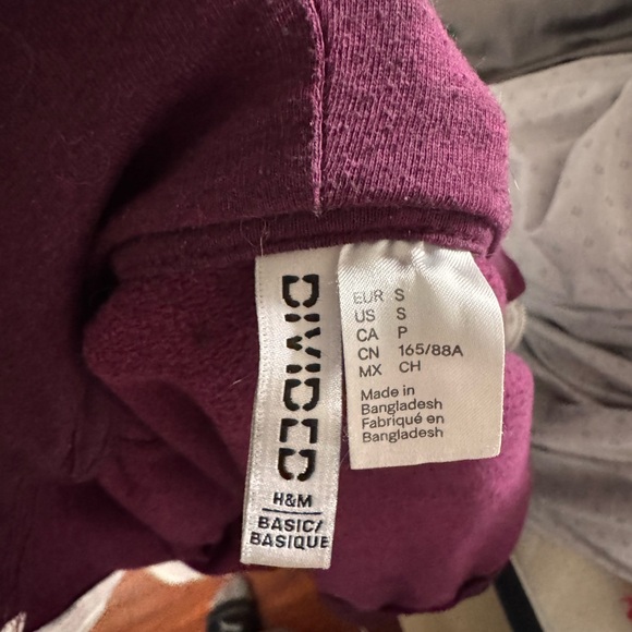 H&M Deep Purple Hoodie - Picture 6 of 6